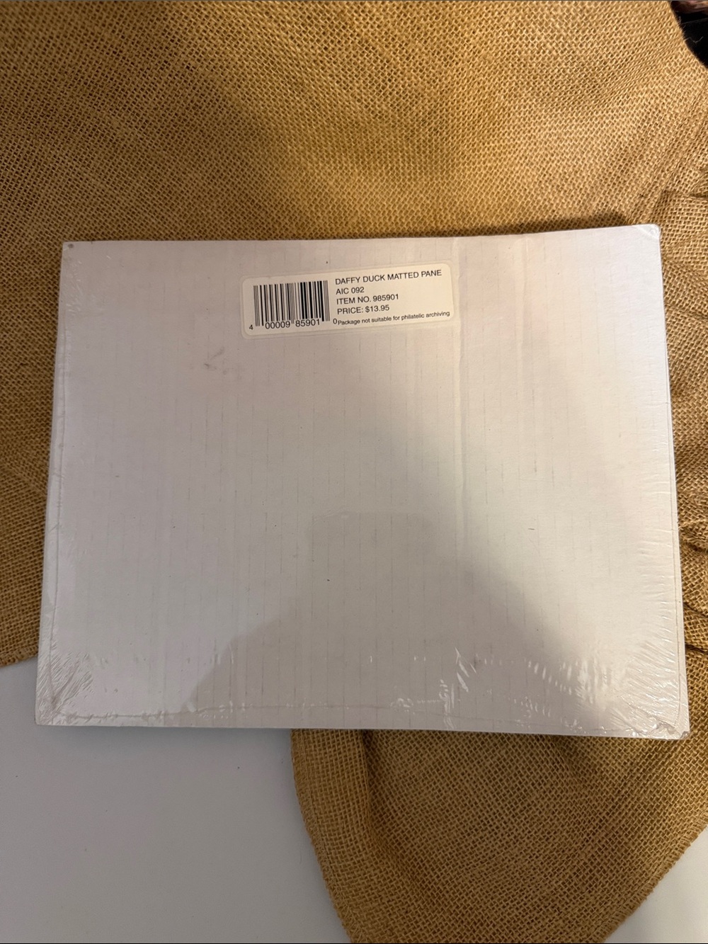 Y2K USPS Vintage Matted DAFFY DUCK Stamp Sheets Sets-(MNH) SEALED 1991-2000 - Picture 2 of 7